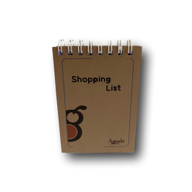Taccuino Tascabile Shopping List Per La Lista Della Spesa 10x7cm 50 Fogli 2 Pezzi 3