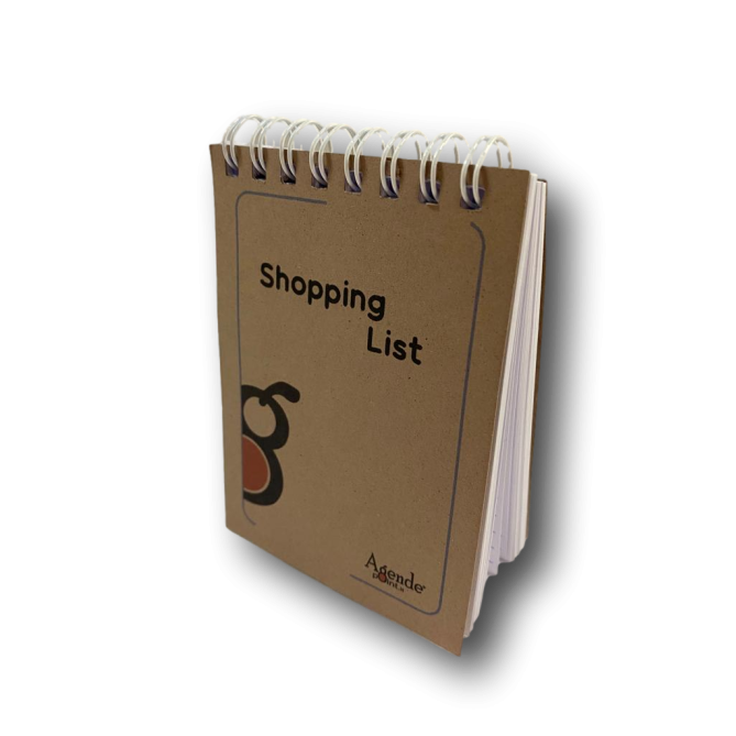 Taccuino Tascabile Shopping List Per La Lista Della Spesa 10x7cm 50 Fogli 2 Pezzi 4
