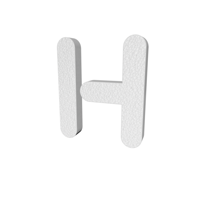 Lettera 3d In Polistirolo Tube 45cm 4cm Spessore Scegli La Lattera 8