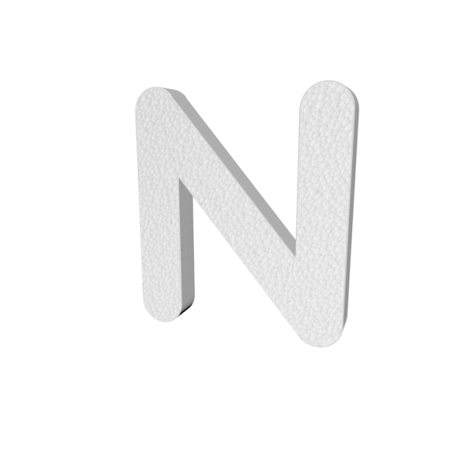 Lettera 3d In Polistirolo Tube 45cm 4cm Spessore Scegli La Lattera 14