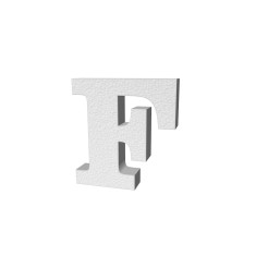 Lettera 3d Clair In Polistirolo 24cm 4cm Spessore 1 2