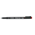Penna Inchiostro A Pigmenti Drawing Pen Rosso Per Scuola Ufficio E Scrittura Snowman 700 1