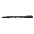 Penna Inchiostro A Pigmenti Drawing Pen Blu Per Scuola Ufficio E Scrittura Snowman 700 1