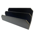 Servizio Da Scrivania In Ecopelle Soft Touch 4 Pezzi Colore Nero Set Scrittoio 1