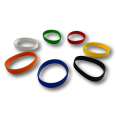 Bracciale Seven In Gomma Silicone 7 Pezzi Colori Assortiti 1