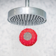 Shower Speaker Bluetooth Impermiabile Con Vivavoce Rotondo Con Ventosa 7