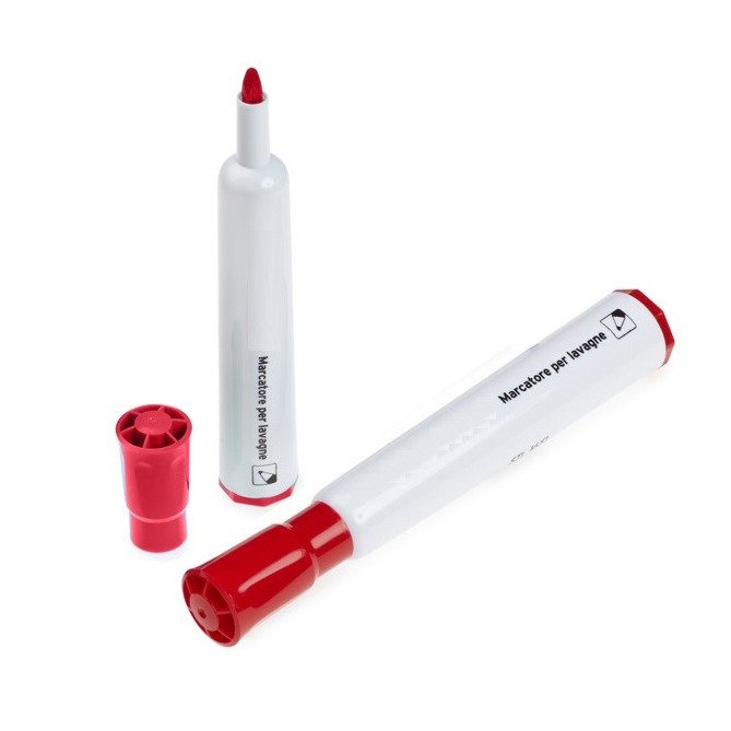Starter Kit Lavagna Bianca Cancellabile Pennarelli Cancellaili Spugna Magantica Magneti Assortiti 7