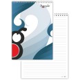 Blocco Notes Per Appunti Righe A4 21x30cm 60 Fogli Spiralato Carta Da 80gr 2