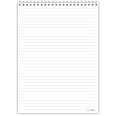 Blocco Notes Per Appunti Righe A4 21x30cm 60 Fogli Spiralato Carta Da 80gr 3
