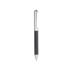 Penna In Pelle Riciclata E Metallo Con Astuccio Pergamena 1 2