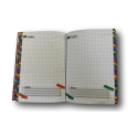 Diario Scuola 16 Mesi Pocket Metallizzato 10x14cm 6
