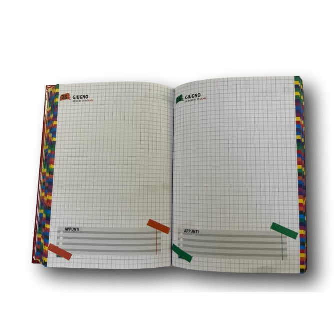 Diario Scuola 16 Mesi Mycolor Lucido 12x16cm 11
