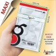 Blocco Comande Maxi 2 Copie 50 Moduli Autoricalcanti 16,5x10,5cm 50 + 50 4