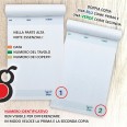 Blocco Comande Maxi 2 Copie 50 Moduli Autoricalcanti 16,5x10,5cm 50 + 50 7