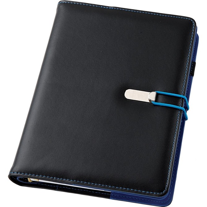 Agenda giornaliera 2026 similpelle chiusura fibbia 15x21cm A5 porta penna multilingua 2
