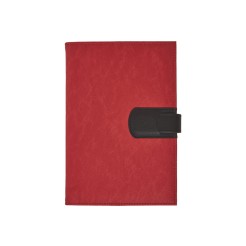 Agenda giornaliera 2026 termovirante chiusura fibbia 15x21cm A5 tasca 1 2