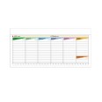 Planning settimanale perpetuo spiralato 10x30cm 1