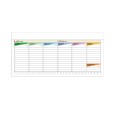 Planning settimanale perpetuo spiralato 10x30cm 2