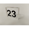 Numeri Per Tavoli In Plex Trasparente 6x5cm 10 Pezzi 3