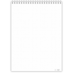 Blocco Notes Per Appunti Dots Grid A4 21x30cm 60 Fogli Spiralato Puntinato 2 2