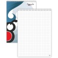 Blocco Notes Per Appunti Quadretto 10mm A4 21x30cm 60 Fogli Spiralato 2