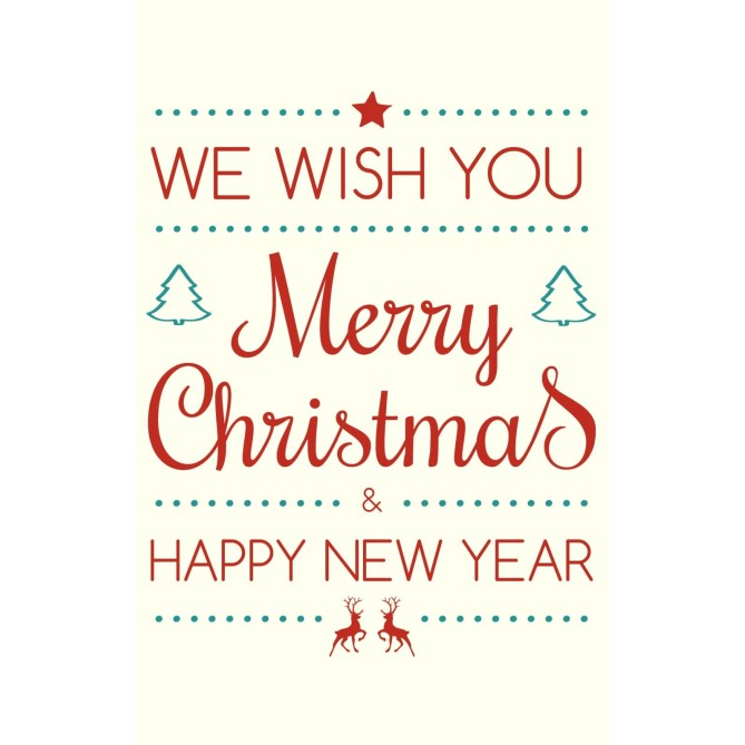 Biglietti Auguri Buon Natale E Felice Anno Nuovo 5 Pezzi Carta Avorio 2