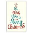 Biglietti Auguri Buon Natale 5 Pezzi In Carta Avorio 1