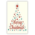 Biglietti Auguri Buon Natale 5 Pezzi In Carta Avorio 1