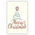 Biglietti Auguri Buon Natale 5 Pezzi In Carta Avorio 1