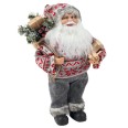Babbo Natale Con Sacca Rosso Alto 33cm 1