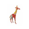 Animali Realizzati In Carta E Tessuti Riciclati Giraffa H. 43cm 1