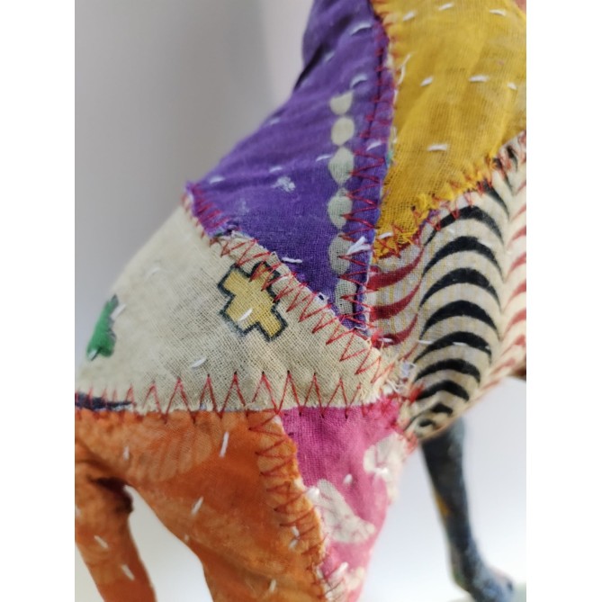 Animali Realizzati In Carta E Tessuti Riciclati Dromedario H. 45cm 3