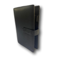 Agenda organizer tascabile VUOTA poliestere chiusura bottone 7x12cm tasca nero 3