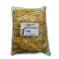 Elastici in Gomma Giallo 1kg, Spessore 1,6mm, per Ufficio Lavoro o Casa 1