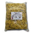 Elastici In Gomma Giallo Diametro 60 Mm Busta Da 1kg 2