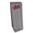 Tabelline Per Bambini Colors Con Base In Cartoncino 21x7,4cm Da Numero 1 A 12 2