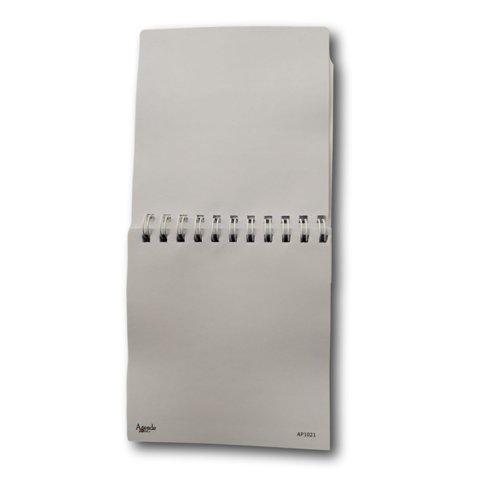 Taccuino Quadrato Per Appunti Bianco 10x10cm 50 Fogli 80gr 3