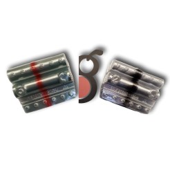 Kit200 Blister Per Monete 100 Pezzi Per Taglio 1 2