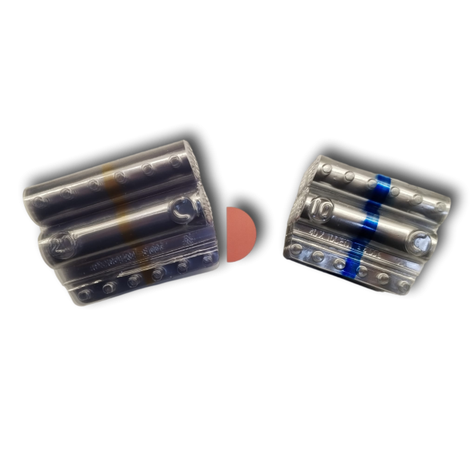 Kit200 Blister Per Monete 100 Pezzi Per Taglio 1