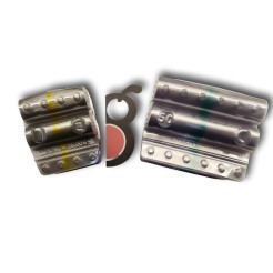 Kit100 Blister Per Monete 50 Pezzi Per Taglio 1 2