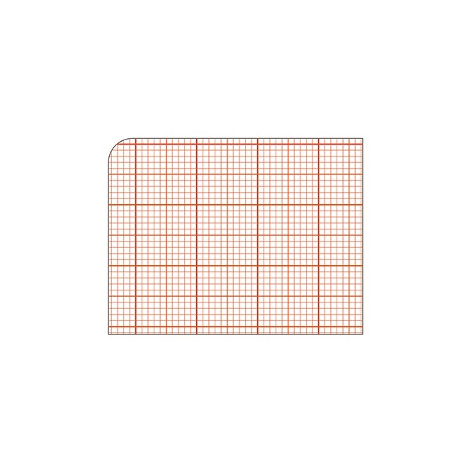 Album Blocco Carta Millimetrata 21x30 A4 10 Fogli 3