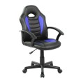 Poltrona Gaming Junior Blu/nera Las Vegas 1
