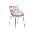 Set 4 Poltrone Attesa Acciaio Cromato Orlando 2