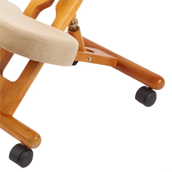 Sgabello Ergonomico In Legno Minneapolis 1