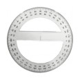 Goniometro Professionale Di Precisione Big 15cm In Pvc Trasparente 360 Gradi 3