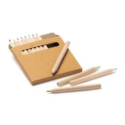 Set Mini Pastelli A Legno Da 12 Patelli Colorati Con Astuccio 5 Pezzi 3 2