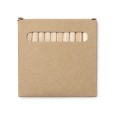 Set Mini Pastelli A Legno Da 12 Patelli Colorati Con Astuccio 5 Pezzi 2