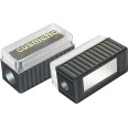 Temperamatite Per Cosmetici A 2 Fori Con Specchio 1 Pz Bianco O Nero 4