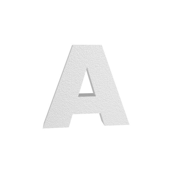 Nome O Parola Personalizzata Bianca Polistirolo Da 4cm Lunghezza 45cm Max 1