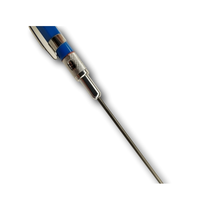 Matita Portamine Professionale Da 2 Mm A Pinze In Metallo Con Affilalame E Indicatore Mina 4